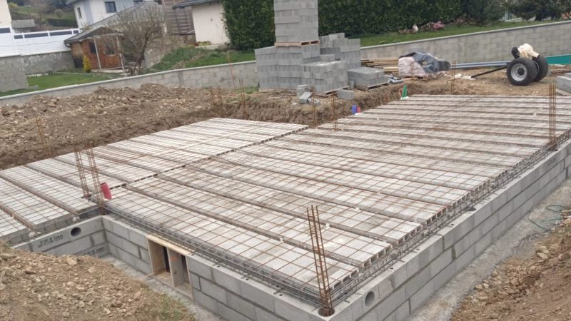 Construction | Maison Individuelle | Albertville (73) 9 Dalle-poutrelle-hourdis