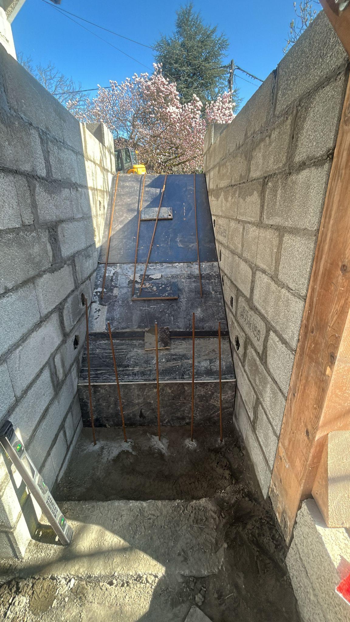 élévation parpaings