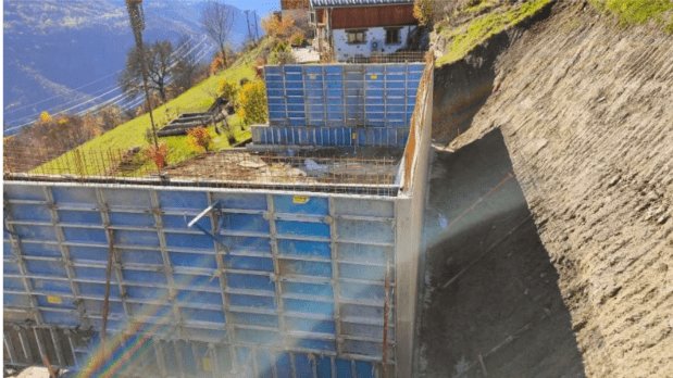 Construction d'un chalet sur 3 niveaux - Granier (73) 5 Fondation 2