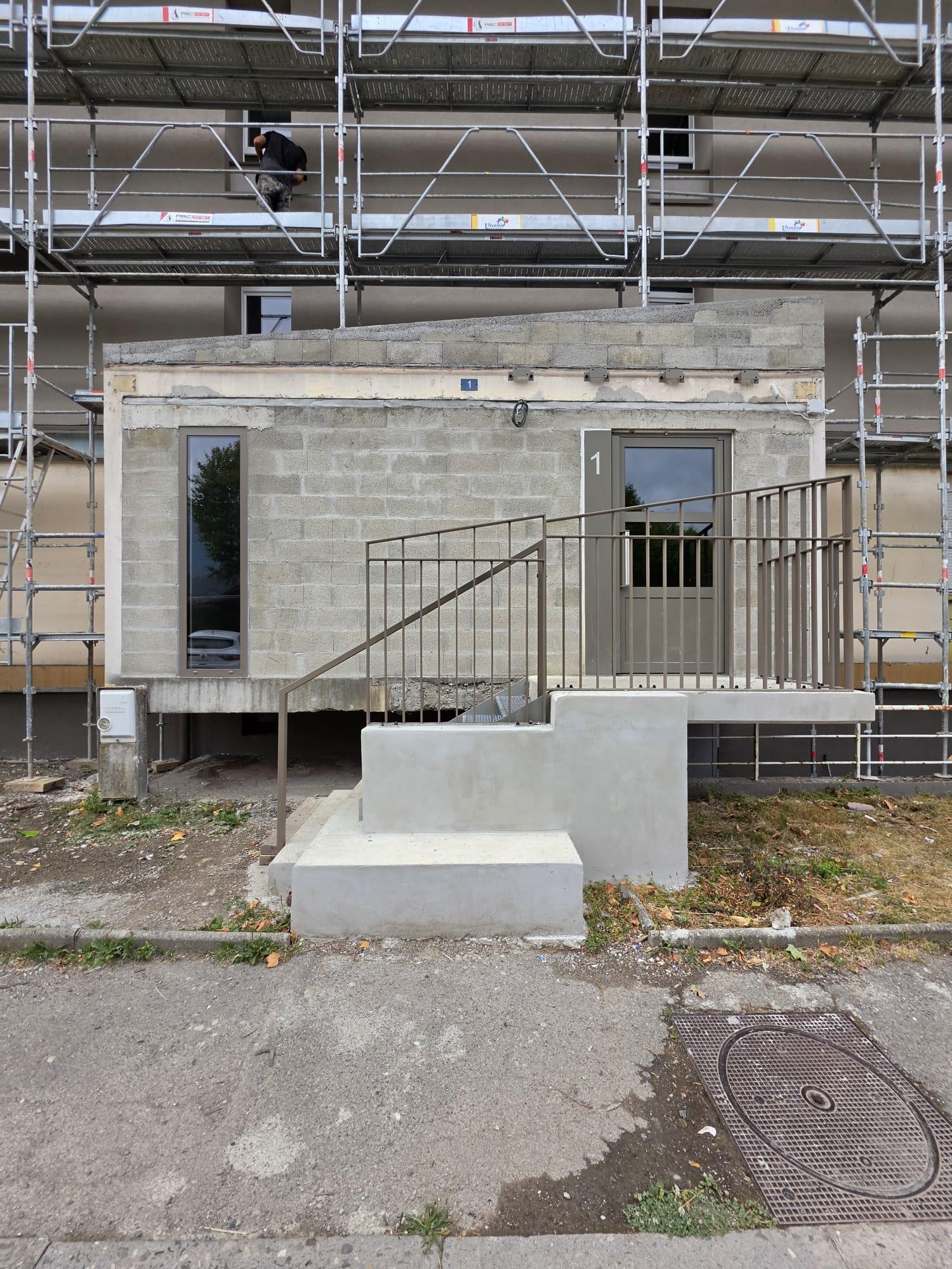 Aménagement extérieur - Albertville (73) 7 Escalier 3