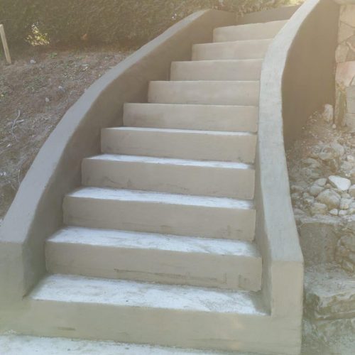 Création – Escalier – Béton armé – Mercury