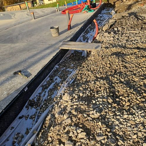 Réalisation d&rsquo;une dalle béton – Argentine (73)